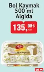 ALGİDA BOL KAYMAK DONDURMA 500 ML ALGİDA BOL KAYMAK DONDURMA 500 ML